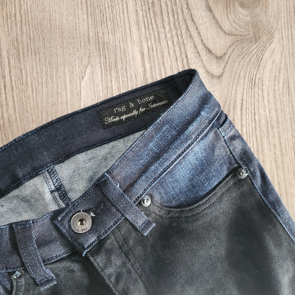 Rag and Bone suede denim jeans - Picture 5 of 5